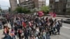 Armenia - Opposition supporters demonstrate in Yerevan, May 10, 2022