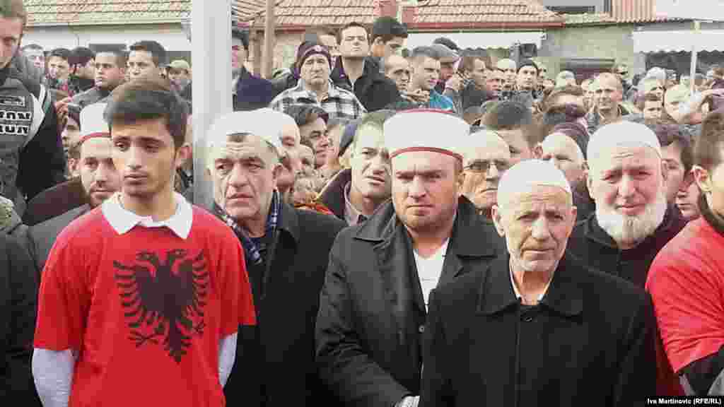 Protesti u Preševu, 21. januar 2013. 