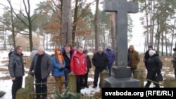 Прадстаўнікі дэмакратычнай грамадзкасьці наведалі помнік паўстанцам Кастуся Каліноўскага