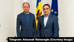 Ion Ceban și Alexandr Stoianoglo au avut o întrevedere la Primăria municipiului Chișinău.