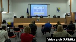 Konferencija za novinare Centralne izborne komisije BiH nakon raspisivanja Opštih izbora, Sarajevo, 4. maj 2022.