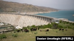 The Kempir-Abad reservoir, which was built in 1983, is located in the fertile Ferghana Valley and represents a vital regional water source. (file photo)