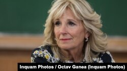 Jill Biden, gruaja e presidentit amerikan Joe Biden.