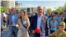 Igor Dodon cu familia, Chișinău, 9 mai 2022.
