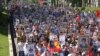 Шествие «Бессмертного полка» в Бишкеке, 9 мая 2022 года.