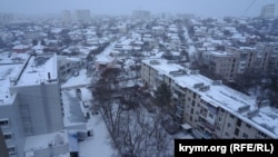 Зима в Симферополе, архив