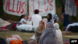تعدادی از مهاجرین افغان در پاکستان 