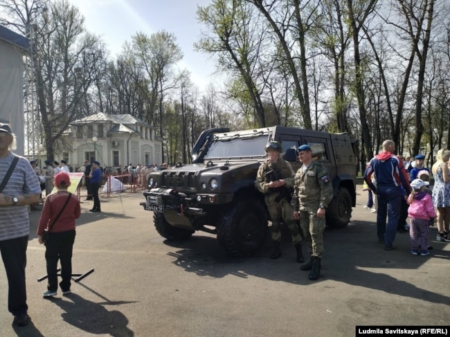 Военная техника в Пскове