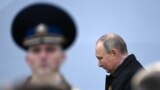Владимир Путин на Красной площади 9 мая 2022 г.