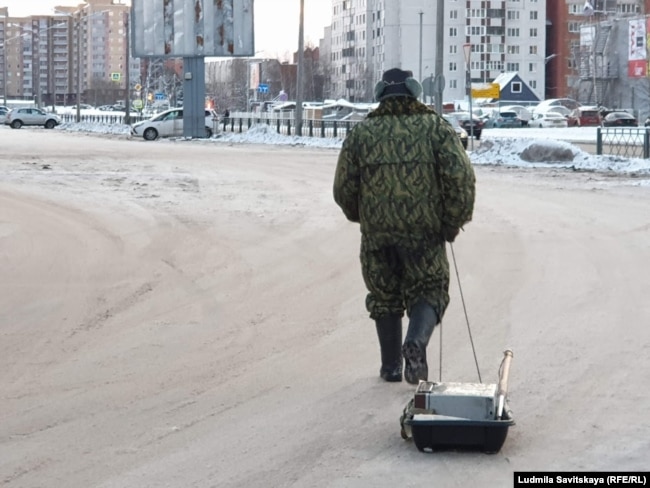 Военный в Пскове