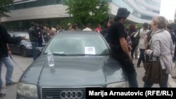 Sarajevo: Protest ispred zgrade institucija BiH