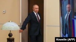 В. В. Путин в своей резиденции 4 сентября 2020 г.