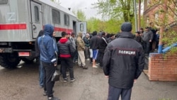 Антимигрантская облава в Красноярске, 13 мая