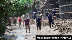 Kopshti zoologjik i Tbilisit pas vërshimeve