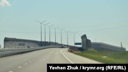 Шумозащитные экраны у села Приветное