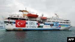 Турецкий корабль Mavi Marmara, на борту которого в 2010 году были убиты активисты движения «Свободу — Палестине!».