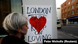 Poruka nakon napada na Londonskom mostu