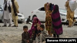 اهالی سپین بولدک افغانستان در مرز با پاکستان