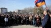 Armenia - Opposition presidential candidate Raffi Hovannisian addresses supporters in Ararat region, 26Feb2013.