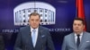 Predsjednik RS Milorad Dodik i predsjednik Skupštine RS Nenad Stevandić u Banjaluci, 12. mart 2025.