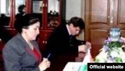 Зулфия Давлатзода, вазири фарҳанги Тоҷикистон.