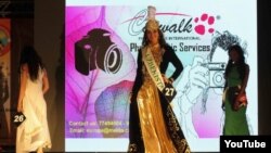 Зара Кинг на конкурсе «World Bikini Model 2015».