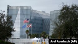 Një pamje e përgjithshme e zyrës të FBI-së në Miramar, Florida, SHBA.