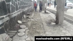 خوست کې د ۲۰مې جنورۍ (۲۰۲۰) چاودنې ځای
