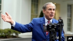 ტეხასის შტატის გუბრენატორი, რესპუბლიკელი გრეგ ებოტი. ვაშინგტონი, 5 თებერვალი, 2025.