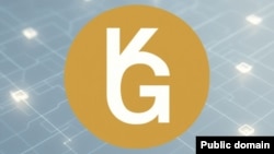 USDKG мамлекеттик криптовалютасынын эн белгиси.