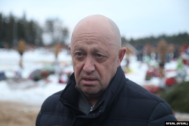 Wagner founder Yevgeny Prigozhin (file photo)