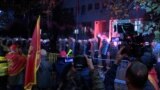 Protesters Clash With Police In Podgorica After Adoption Of Law On Presidency