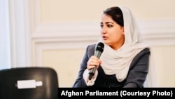 Mursal Nabidzadah was reportedly shot dead along with a bodyguard when gunmen broke into her house in the Ahmad Shah Baba area of Kabul on January 15. (file photo)