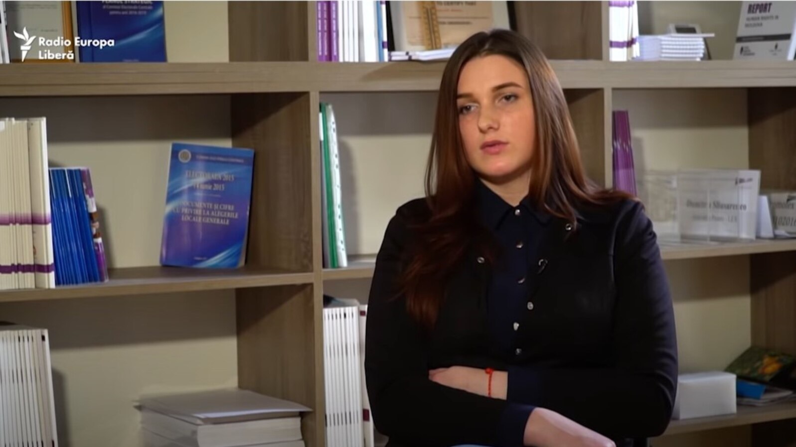 Ecaterina Iaroș, captură video din materialul Europei Libere - Mama care a cutremurat sistemul, publicat pe 19 februarie, 2018. 