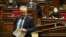 Armenia - Education Minister Vahram Dumanian is about to speak during parliamentary hearings, Yerevan, February 1, 2021.