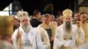 Поглаварите на Македонската православна црква- Охридска архиепископија г.г Стефан и на Српската православна црква г.г Порфириј