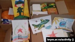 Гуманитарная помощь от волонтеров Ялты для российских военных во время полномасштабного вторжения России в Украину, 1 декабря 2022 года