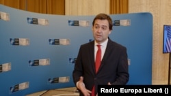 Ministrul de Externe al R. Moldova, Nicu Popescu, vorbind Europei Libere în marginea reuniunii NATO de la București, pe 30 noiembrie 2022