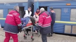 73-й раз у Львові: медичний спецпотяг з пораненими жителями Донеччини (відео)