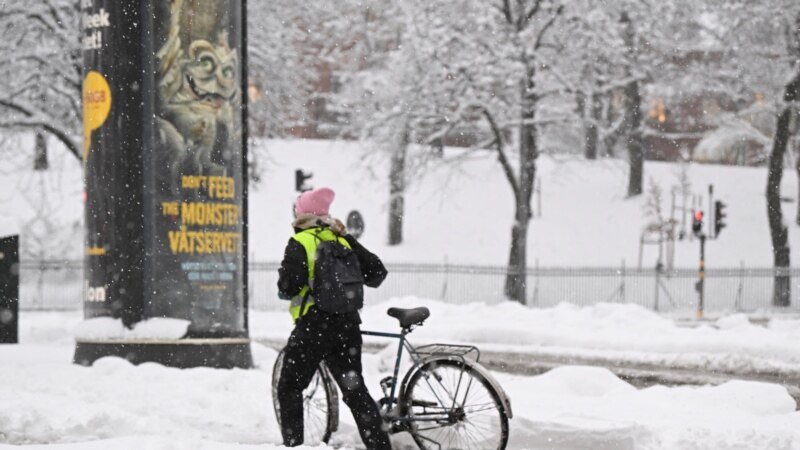 Екстремно студено во скандинавските земји, во северна Шведска минус 40 степени Целзиусови