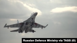 The Russian Su-35 fighter jet reportedly fell into the sea off Ukraine's Crimean Peninsula on March 28. 