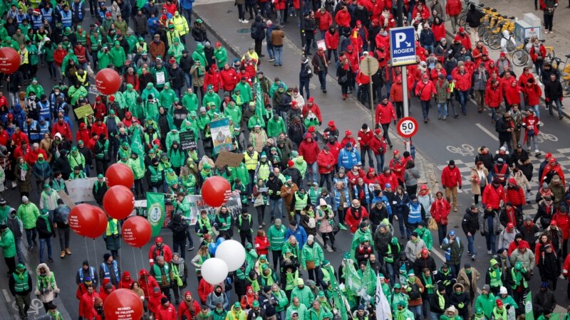 Hiljade protestirale u Briselu zbog sve većih troškova života 