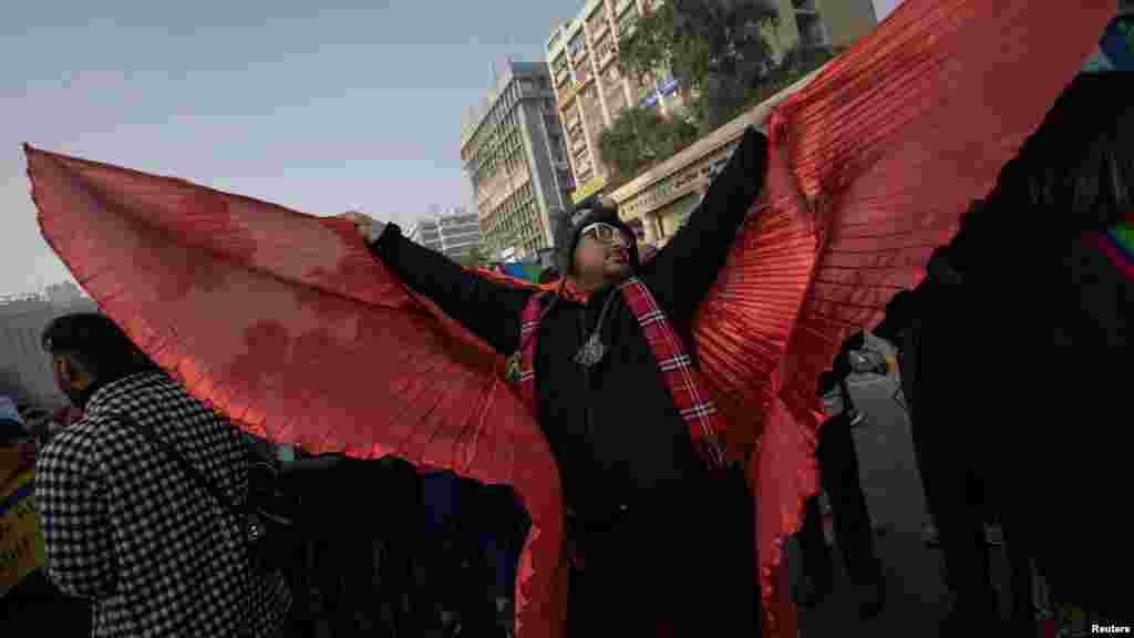 Mnogi učesnici Parade ponosa imali su zanimljive kreacije.