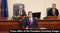 Presidenti i Maqedonisë së Veriut, Stevo Pendarovski.