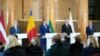 Președinții Letoniei, Lituaniei, Poloniei și României au semnat declarația comună de la Kaunas/Letonia