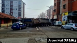 Blocaj rutier în Mitrovica, 27 decembrie 