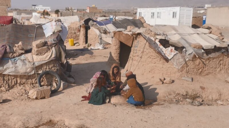په افغانستان کې ځينې بې ځایه شوې کورنۍ د مرستو نه رسېدو له کبله شکایت کوي