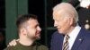 U.S. President Joe Biden welcomes his Ukrainian counterpart, Volodymyr Zelenskiy, to the White House on December 21. 