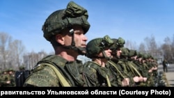 Инспекция в 31-й гвардейской десантно-штурмовой бригаде 17 апреля 2018 года, Ульяновск