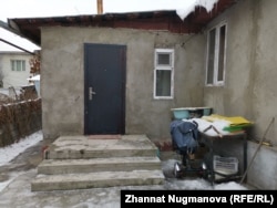 The Zhanglediev family lives in a humble, one-story house in Almaty's mostly working-class district of Zhetysu, paying about $170 in rent per month.